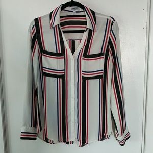 Express Portofino Slim Fit - Red, Black, Blue - M